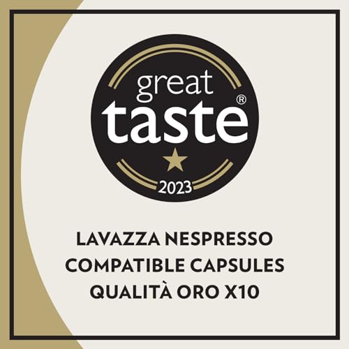 Lavazza Qualità Oro Nespresso Compatible Aluminium Capsules Coffee (Pack of 1...