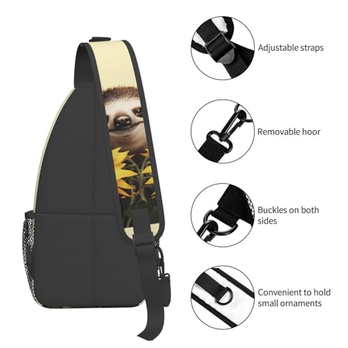 Mochila tipo sling negra para uso outdoor miniatura 4