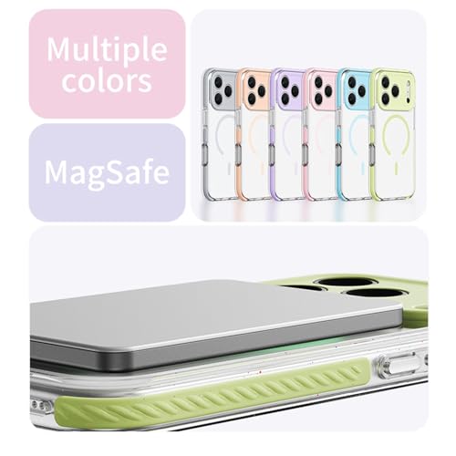 Coque magnétique iPhone 16 Pro Max gris silicone antichoc - 2