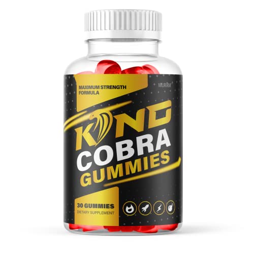 King Cobra Gummies for Men, Original Male Extra Strength Gummies, 1 Bottle, 30 Day Supply King Cobra Gummies for Men, Original Male Extra Strength Gummies, 1 Bottle, 30 Day Supply