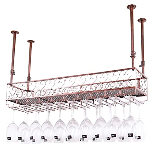 Étagères de rangement en métal et fer pour bouteilles et verres - 2