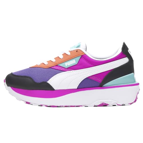 PUMA Womens Cruise Rider Hypnotize Lace Up Sneakers Shoes Casual - Pink, Purple3