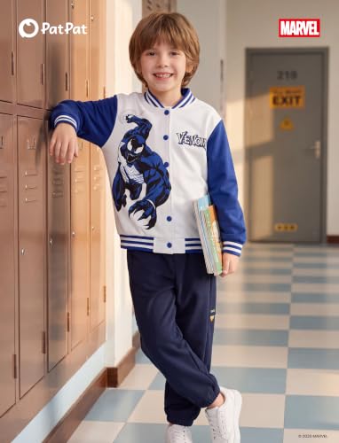 Image of Disney Marvel Bomber Jacket Spider Man Toy Story Cars Varsity Cardigan2-13Y