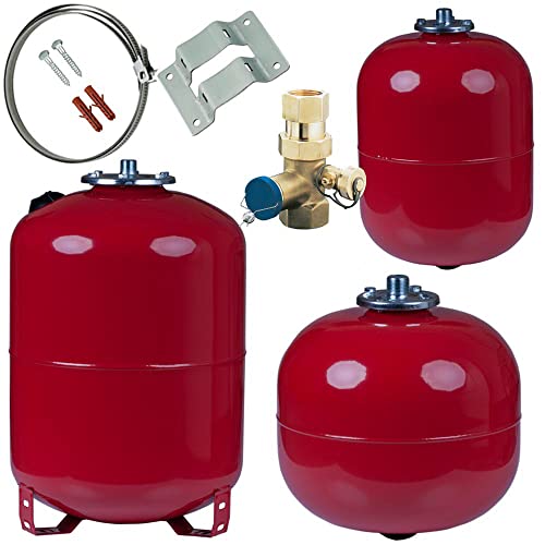 Ausdehnungsgefäß für Heizung von 8-100 Liter nach Auswahl | 35 Liter mit Füßen