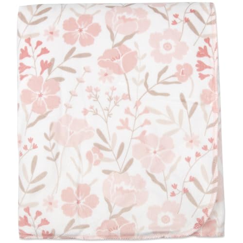 Image of Baby Essentials Sherpa Fleece Baby Blanket 35x30 - Super Soft, Warm Reversible Baby Blankets for Newborns, Infants, Toddlers, and Nursery