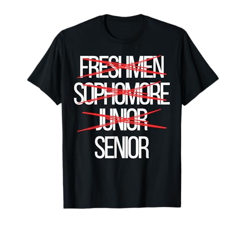 Funny High School College Senior Year Level Complete T-Shirt