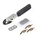 Gomake Bodyguard Vinyl Backing Cutter Knife with PTFE-Coating, Stainless Steel Hidden Blade Film Safety Cutting Knife for Car Tinting and Backing Paper, with 10 Extra Blade and 3 PTFE Stickers