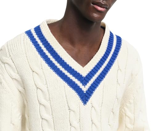 Pull-Over Homme GANT Col en V respirant et doux anti-bouloche