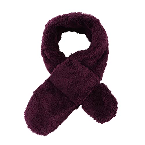 Image of JANGANNSA Fleece Kids Scarf - Warm Winter & Autumn Neck Warmer for Boys & Girls 1-6Y