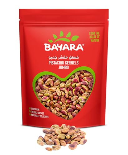 Bayara Pistachio Kernels Jumbo 200 Gm (Pack Of 1)