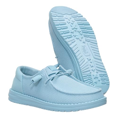 Image of HEYDUDE Women's Wendy Funk Mono Slip On Shoe | Stretch Knit Upper, Cushioned Foam Insole, Ultralight Casual Loafer