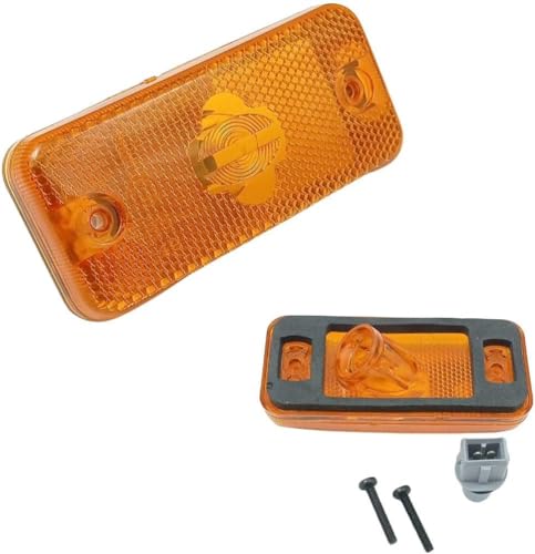 2 x Feux de Position Latéraux, Jaune Réflecteur Gauche Droite Pour Iveco Daily, Citroën Relais, Fiat Ducato, Peugeot Boxer 2006