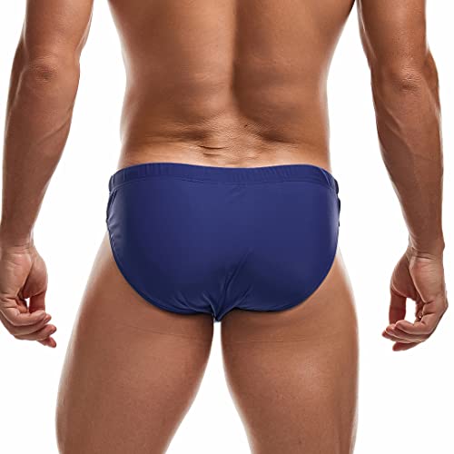 Aimpact Mens Swim Briefs Solid Bikini Swimwear Quick Dry Trunks Surf Bathing Swimsuit For Men thumb #1