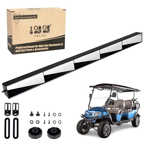 10L0L Golf Cart 5 Panel Mirror 35.8