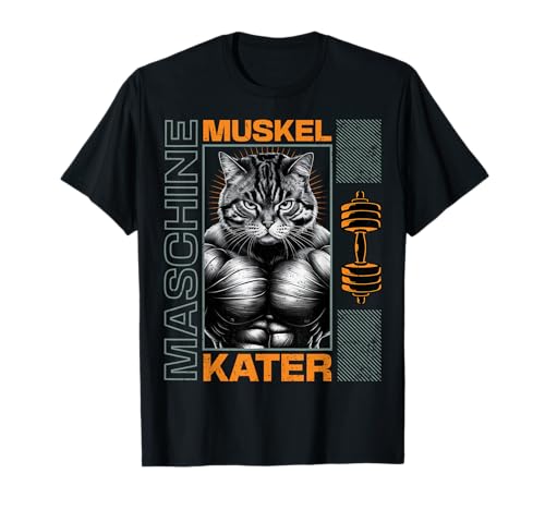 Muskel Kater Muskelkater Bodybuilding Gym Fitness Studio T-Shirt
