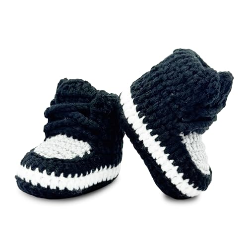THEFAMIE Crochet Booties for Newborns - Soft...