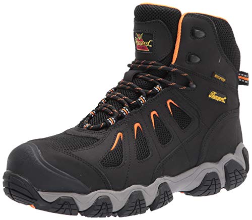 Image of Thorogood Crosstrex 6 inch Waterproof Safety Toe Hiking Boots for Men - Breathable Premium Leather and Mesh with Comfort Insole and Athletic Traction Outsole; ASTM Rated