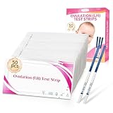 50 Tests D'Ovulation En Bandelettes, Bandelettes De Fertilité Pour PréDire Les Jours Fertiles, Facile à Utiliser, RéSultat Rapide, Test De Fertilité FéMinine De La Famille