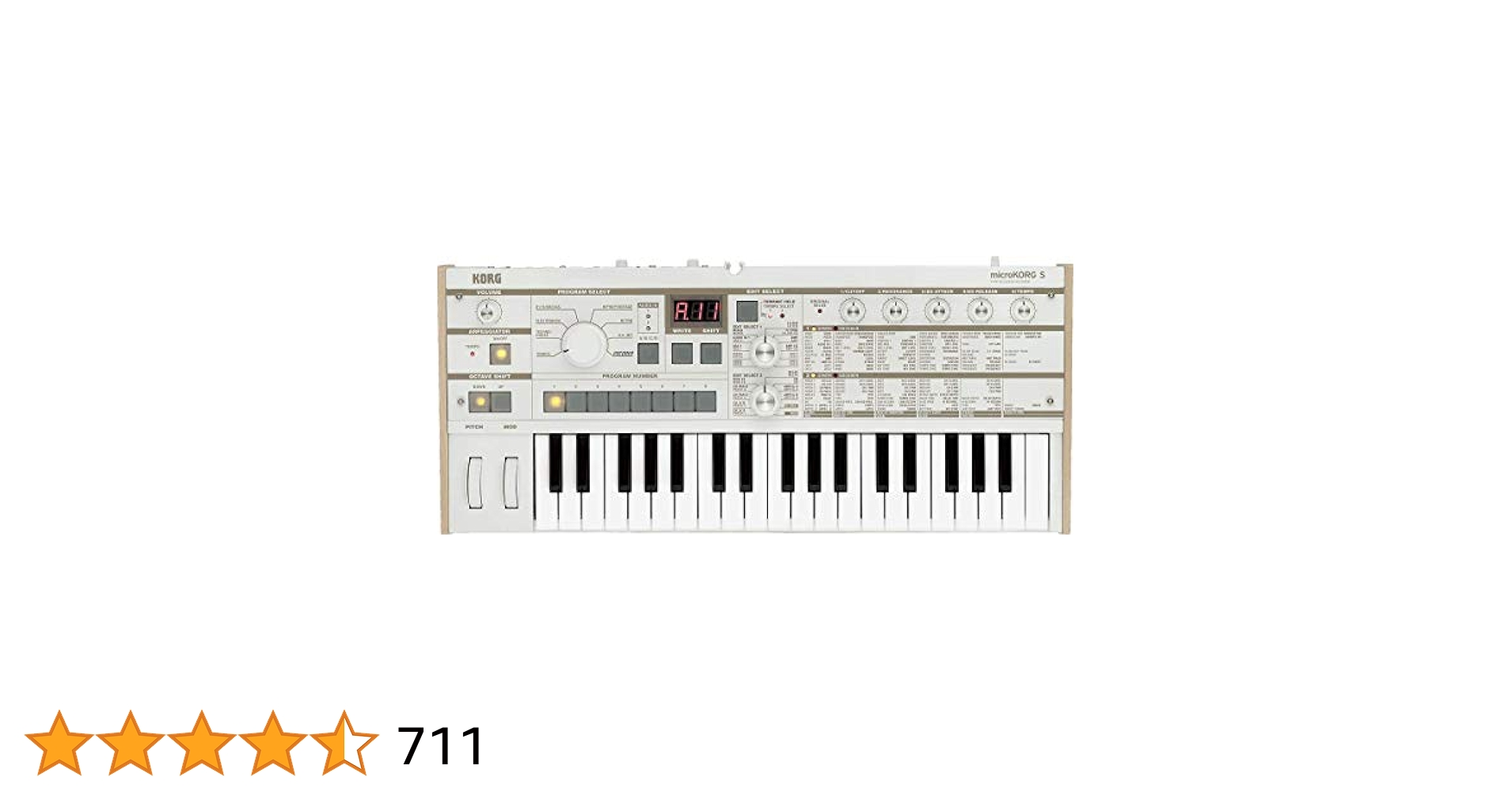 Amazon.com: Korg microKORG S Compact Analog Modeling