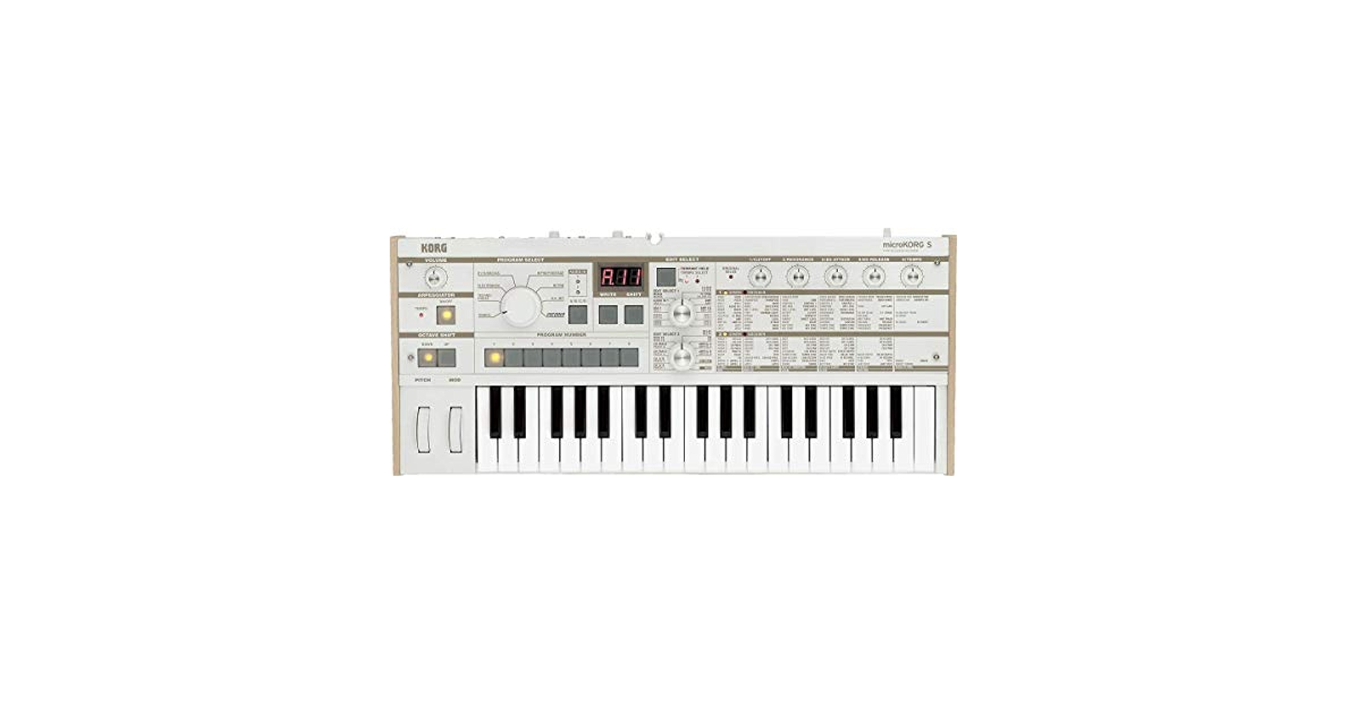 Amazon.com: Korg microKORG S Compact Analog Modeling