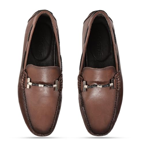 Image of Woods Men Brown Loafers