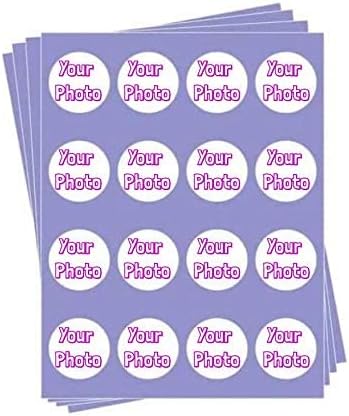 1 Sheet Of 1.875" Round Pre-Cut Edible Cupcake Toppers By TNCT - Create Your Own Cupcake Image Topper!