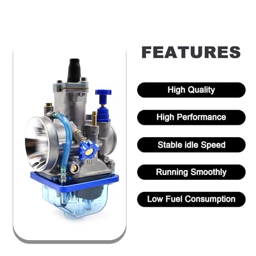 Sgdlcao PWK 30MM CARBURETOR Carburetor 30Mm Universal Motorcycle Racing Carburetor For 250Cc High Performance Parts 2T 4T Engine Dirt Bike Motocross Motorcycle Scooter Atv Quad 212 Predator Carburetor thumb #4