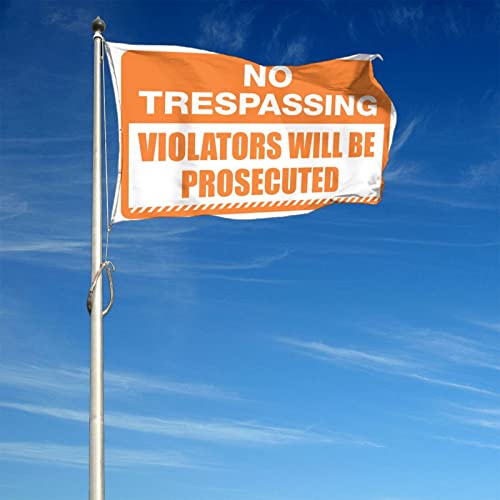Affiches amusantes drapeau de cour résistant humidité et usure - 4