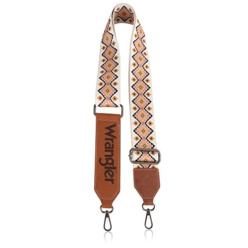 Image of Wrangler Strap Western Purse Straps Replacement Crossbody Handbag Adjustable Aztec Wide Guitar Strap