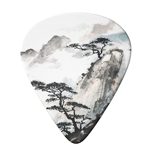 Lot de 6 médiators chinois pour guitare acoustique, guitare électrique, basse, ukulélé – fins, moyens et épais. - Les Beatles, Paul McCartney, John Lennon, RIngo Starr, George Harrison Lot de 6 médiators chinois pour guitare acoustique, guitare électrique, basse, ukulélé - fins, moyens et épais. – Image 4