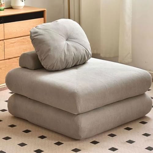 Sofa Cama Plegable Sofá de suelo cómodo Sillón Cama Plegable con cojín incluido Sofa Puf Gigante Moderno colchón plegable portátil para invitados salón espacio pequeño Sofa Puff Cojin de Suelo
