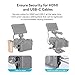 SmallRig Cable Clamp for HDMI and USB-C for Canon R5 / R6 / R5 C Cage 2982/3464 and R6 Mark II Camera Cage 4159-2981
