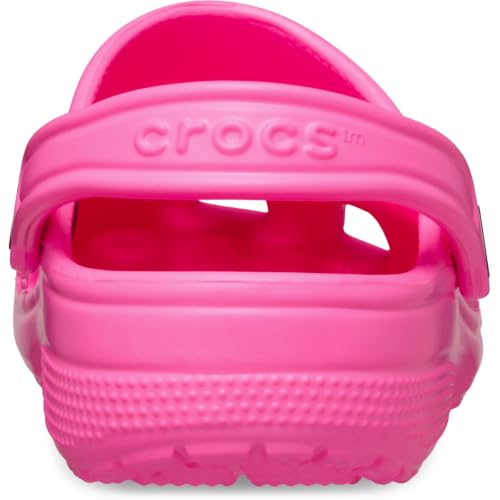 Image of Crocs, Unisex, Classic Clogs, Pink Punch, Mens 7, Womens 9, Medium