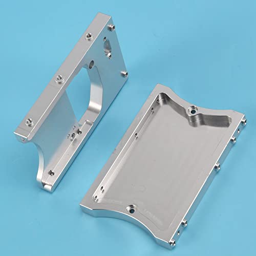 Faisceau de support de fixe servo de direction métal MN99S MN90 argent 4X - 7