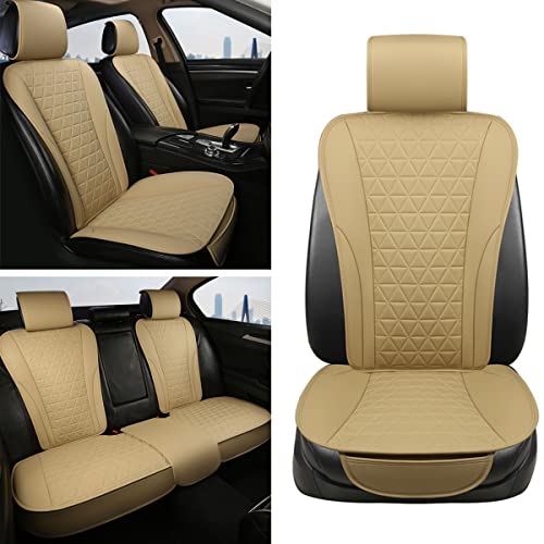Black Panther Car Seat Covers Full Set Leather Seat Covers