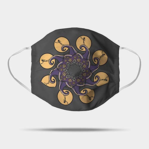 Nightmare Before Christmas Mandela Mask Cloth Beauty