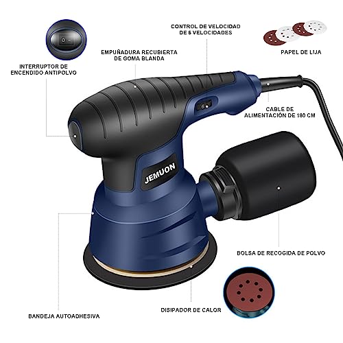 La Mejor comparativa de Lijadora para madera que puedes comprar esta semana. 11 Imagen adicional