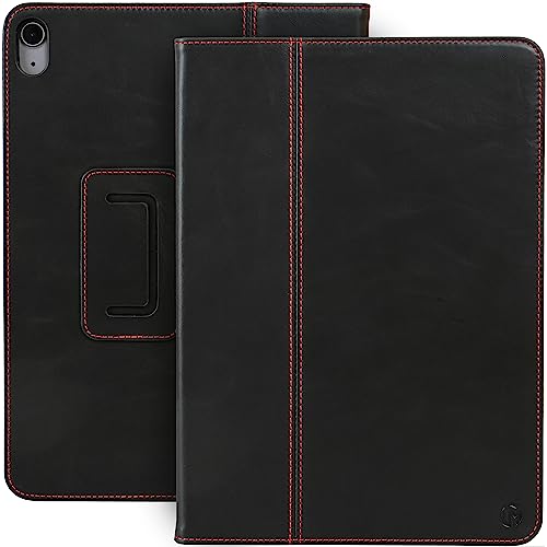 Casemade Real Leather Case Compatible with iPad 11th Gen 2025 / 10th Gen (2022), Full-Grain Leather Cover, Auto Sleep/Wake