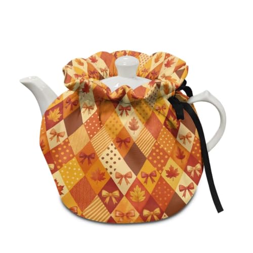 Image of Insulated Tea Pot Cover for Teapots Insulation and Keep Tea Warm | Well Crafted Insulated Tea Pot Cover Provides Stable Insulation Efficiently Keeps Tea Warm Lightweight and Simple to Install