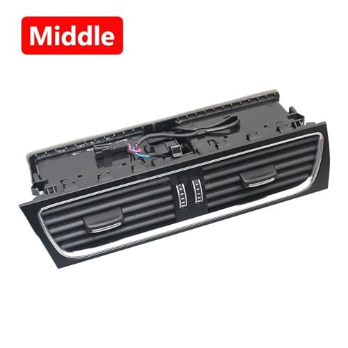 Salida de aire de salpicadero, recambio de panel de ventilación para modelos A4 B8 y A5 2