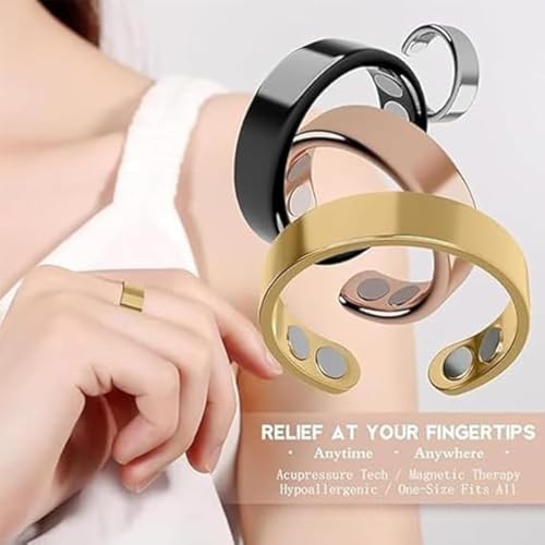 Vayro Ring for Women and Men, Adjustable Size Vayro Ring Original Magnetic Wellness Ring, Lightweight and Water-Resistant2