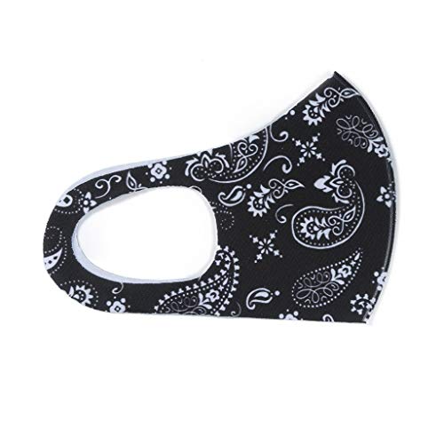 Preisvergleich Produktbild Resplend Ewachsene Mund und Nasenschutz, 3D Mundschutz Waschbar Baumwolle Protect Stoffschlauch, Wiederverwendbar mit Drucken Staubdicht