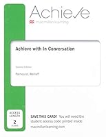 Achieve for in Conversation (Six-Months Access) 1319365191 Book Cover