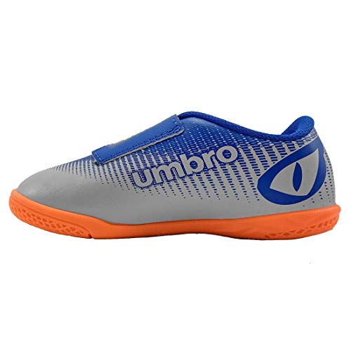 CHUTEIRA UMBRO 0F82045 VIBE JR 153 PRETO/LIMAO/AZUL 35