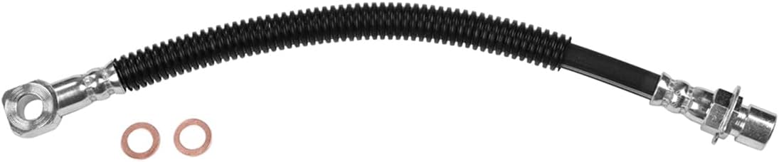 Front Brake Hose Hydraulic Line Pair Set 2 fits Chevrolet S10 Pickup 1991-1999, fits Chevrolet S10 Blazer 1991-1994 RWD
