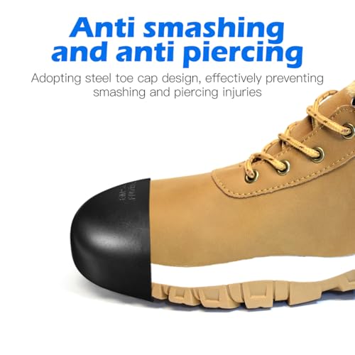 Chaussures de travail confortables grâce aux embouts de sécurité Hemobllo - 6