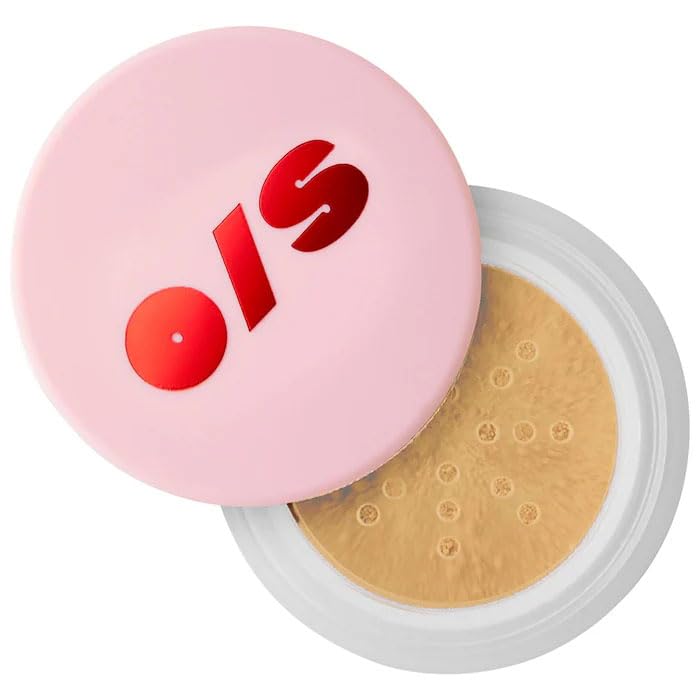 O/S by P-Starr- Mini Ultimate Blurring Setting Powder Travel - Color: Sweet Honey - (for fair to medium skin tones) -Size: (0.23 oz / 6.5g)