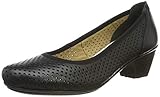 Elegante Sohle Rieker Damen 41736-00 Pumps, Schwarz (Schwarz/Schwarz 00), 37 EU