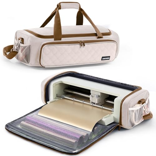 Image of IMAGINING Carrying Case Bag for Cricut Explore 5, Large Opening Storage for Cricut Accessories and Suppliers