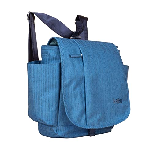 HAIKU To Go Convertible 2.0 Crossbody and Backpack Messenger-Style Travel Bag with Adjustable Shoulder Straps, Dual Pockets2